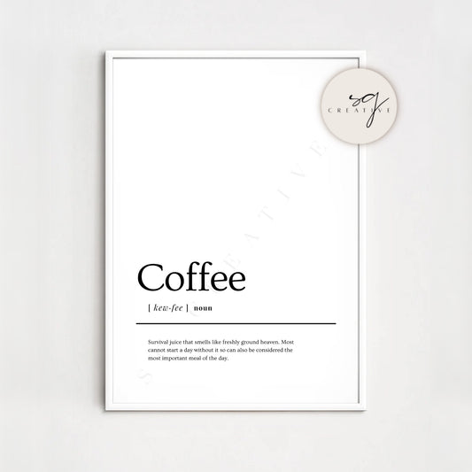 Noun Print | Multiple Designs