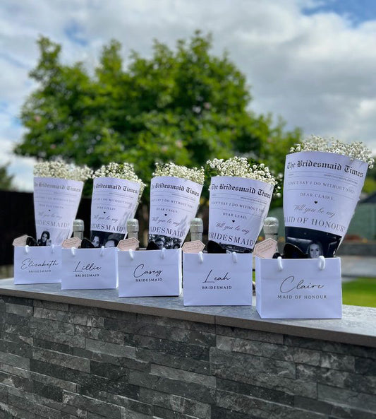 A4 Wedding Newspaper - Bridesmaid / Maid of honour