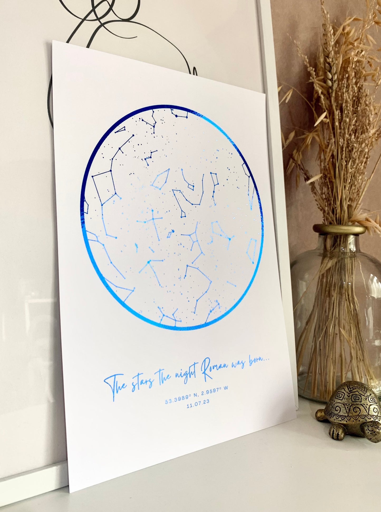 Personalised Star Map Print