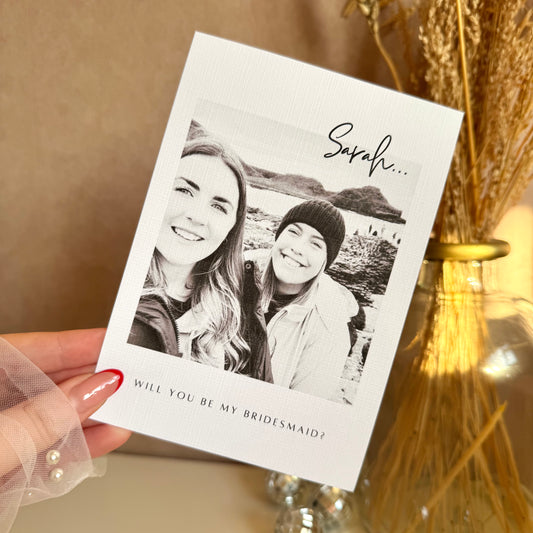 Bridesmaid / Maid of Honour Card