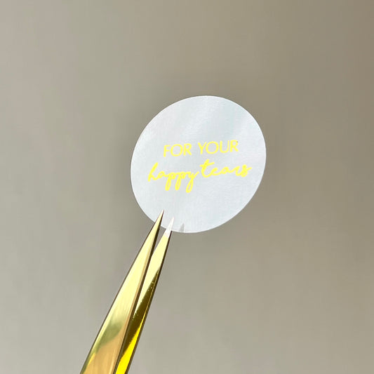 Clear Stickers | Favours