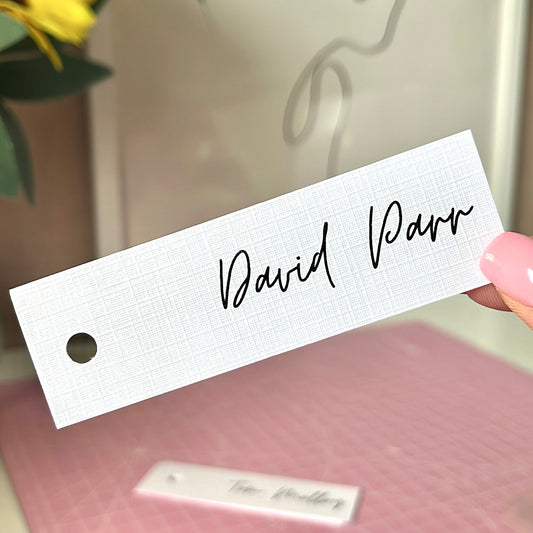 Place Card Names - Pack of 20