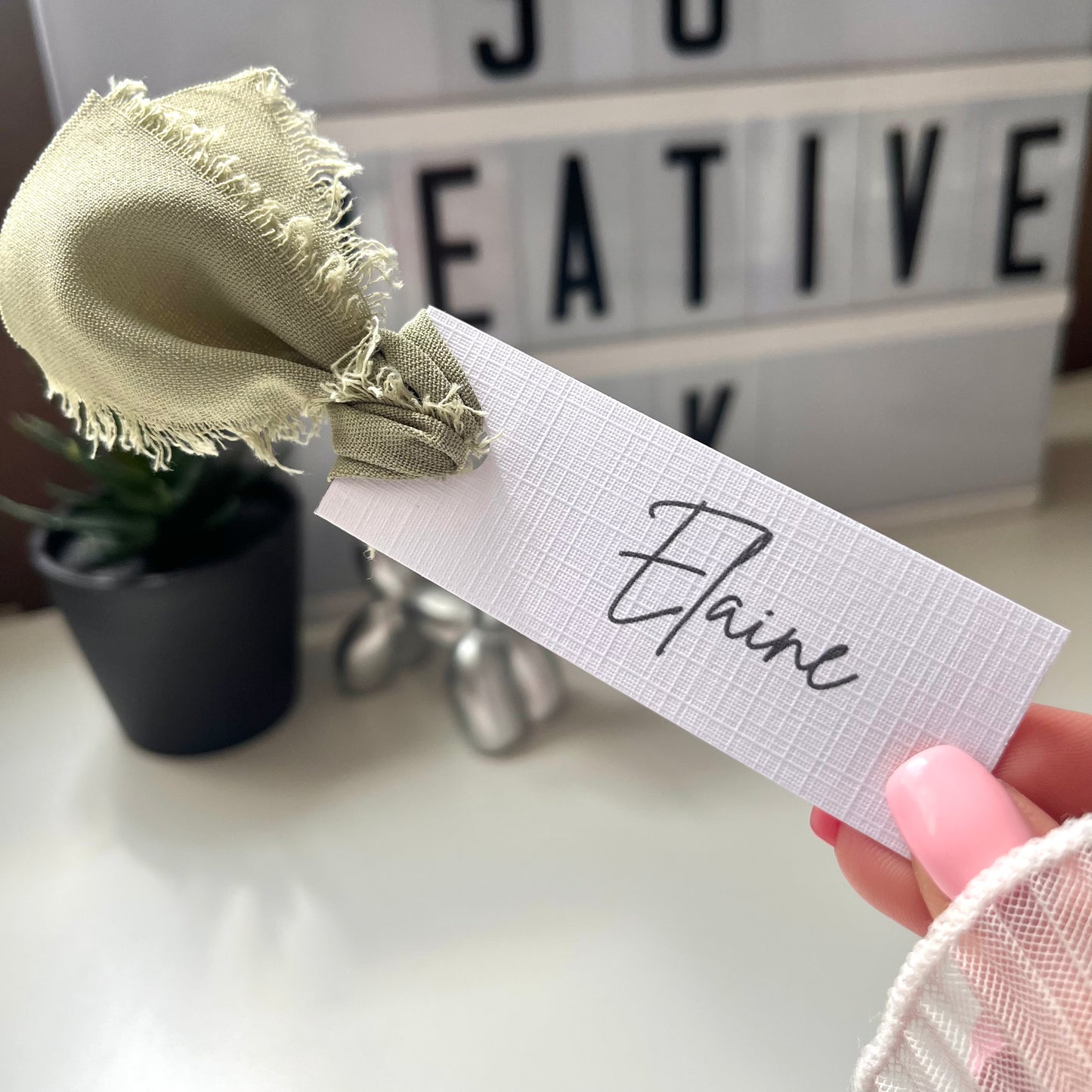Place Card Names - Pack of 20