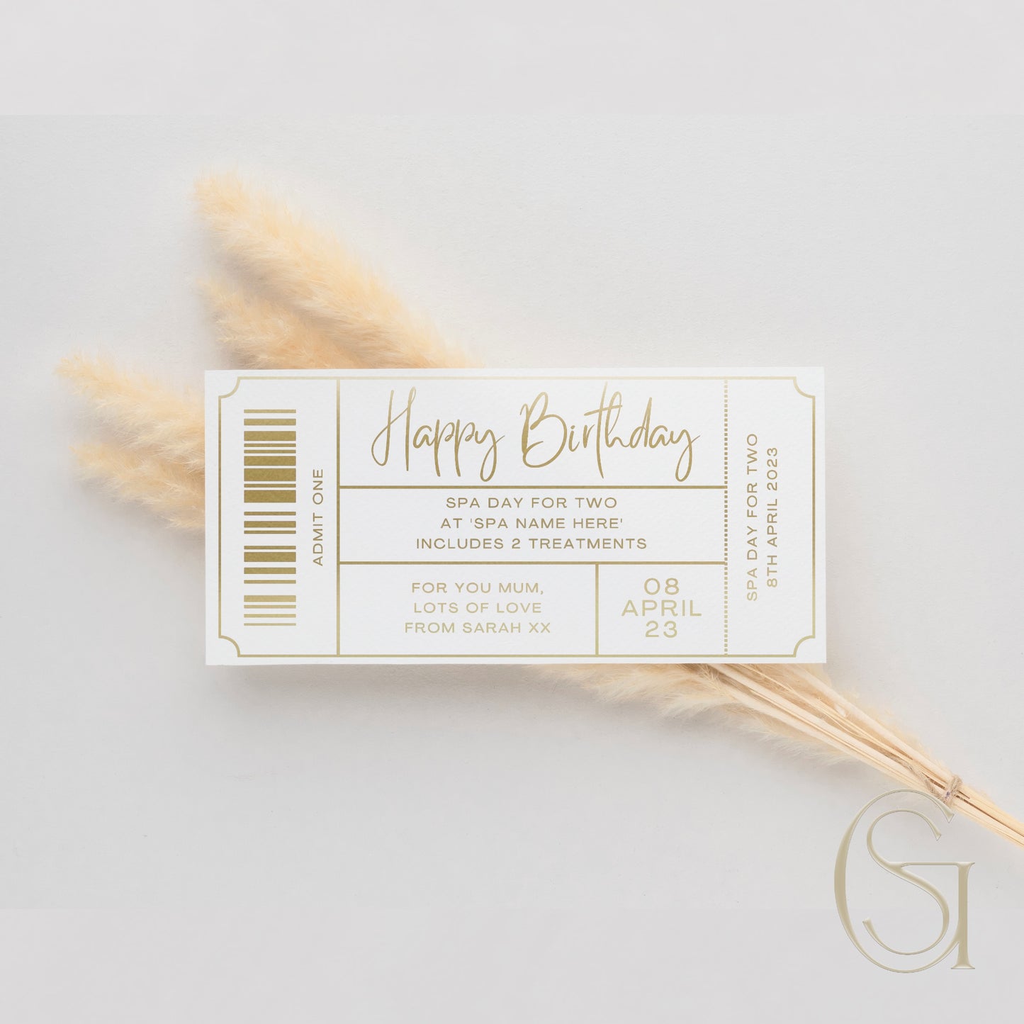 Personalised Birthday Gift Voucher