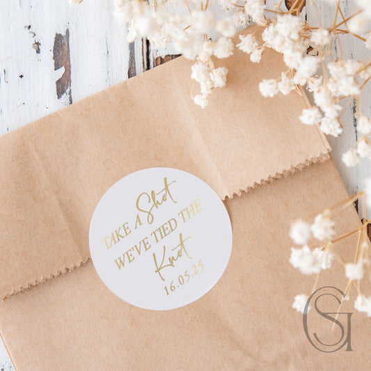 Stickers | Take a Shot We've Tied the Knot