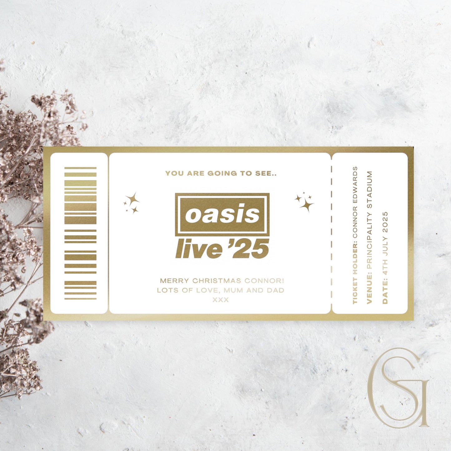 ANY Concert Gift Voucher