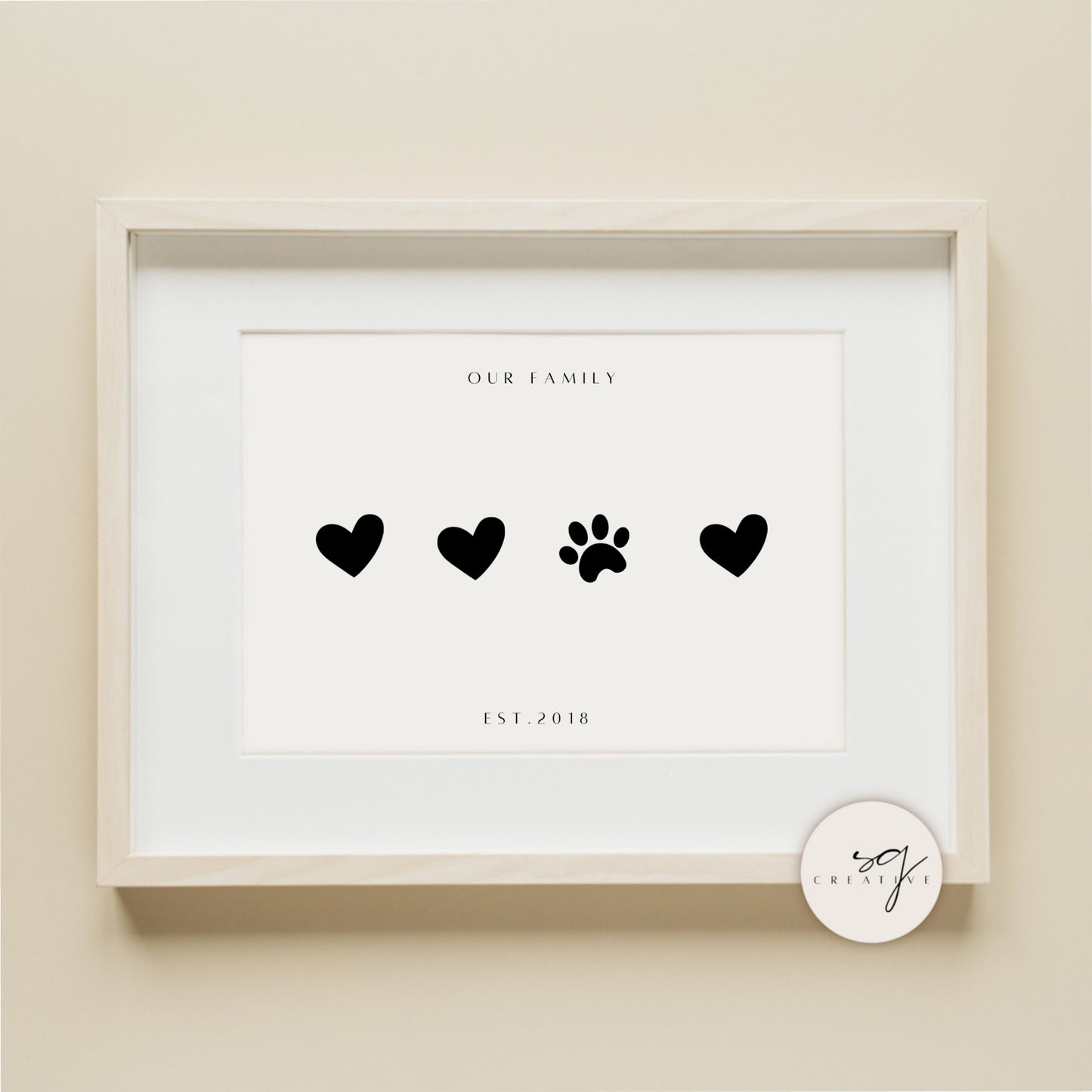 Our Family Print