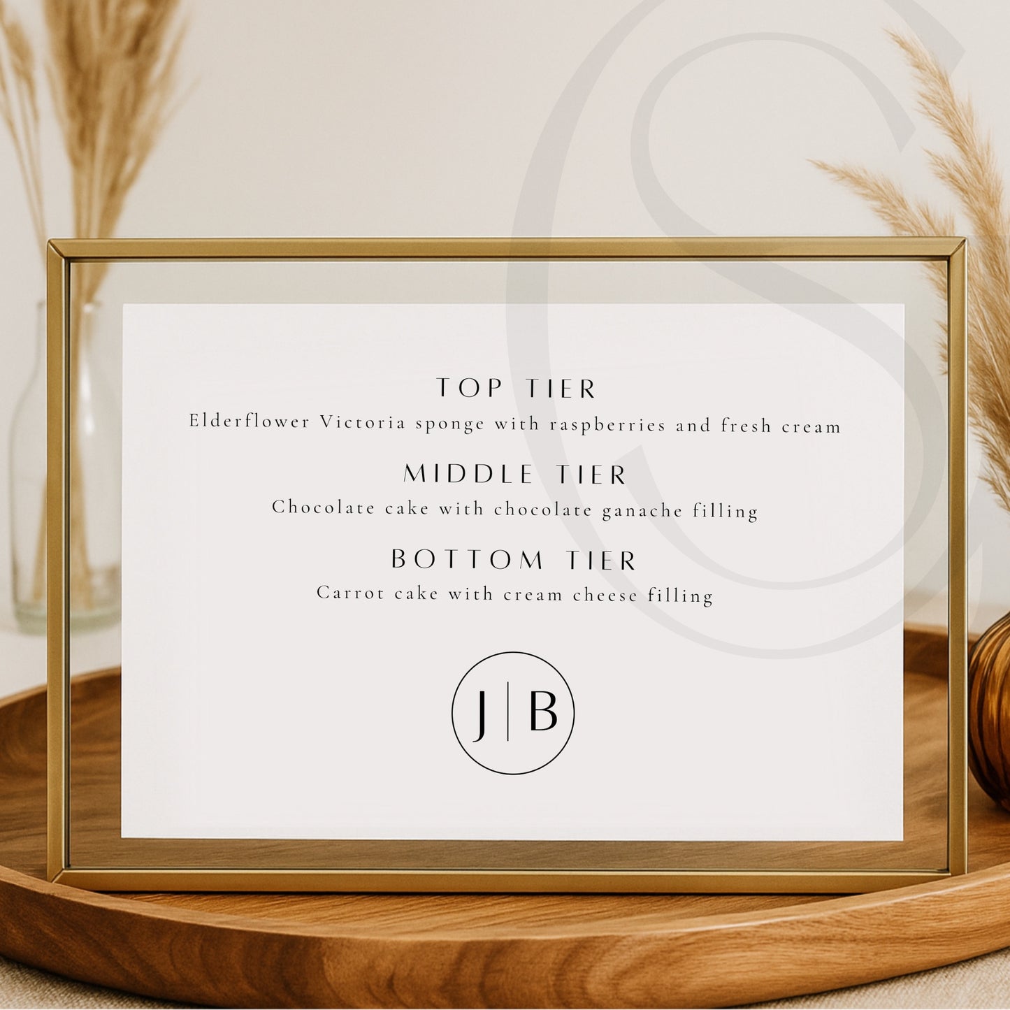 Cake - Wedding Signage