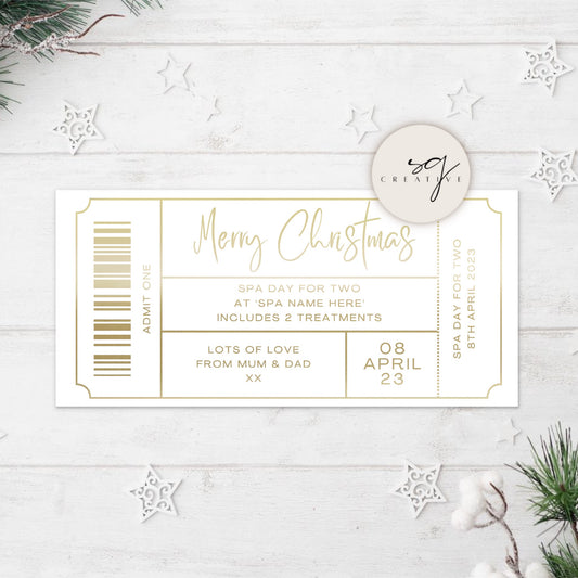 Personalised Christmas Gift Voucher