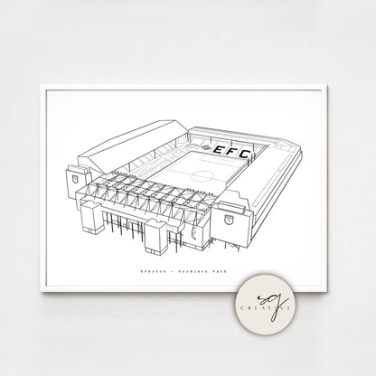 EFC Goodison Stadium Print