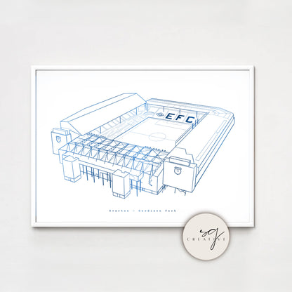 EFC Goodison Stadium Print