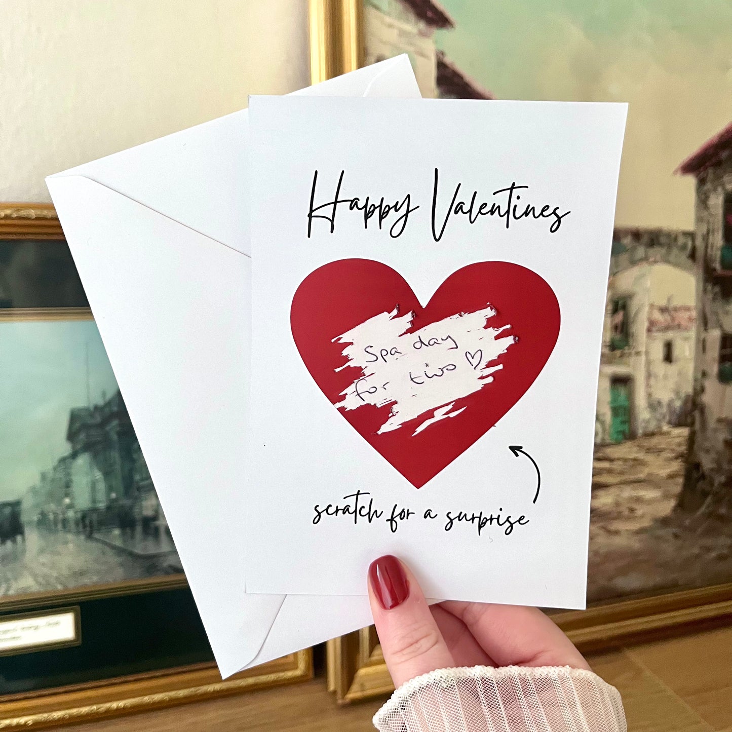 Valentines Gift Scratch Card