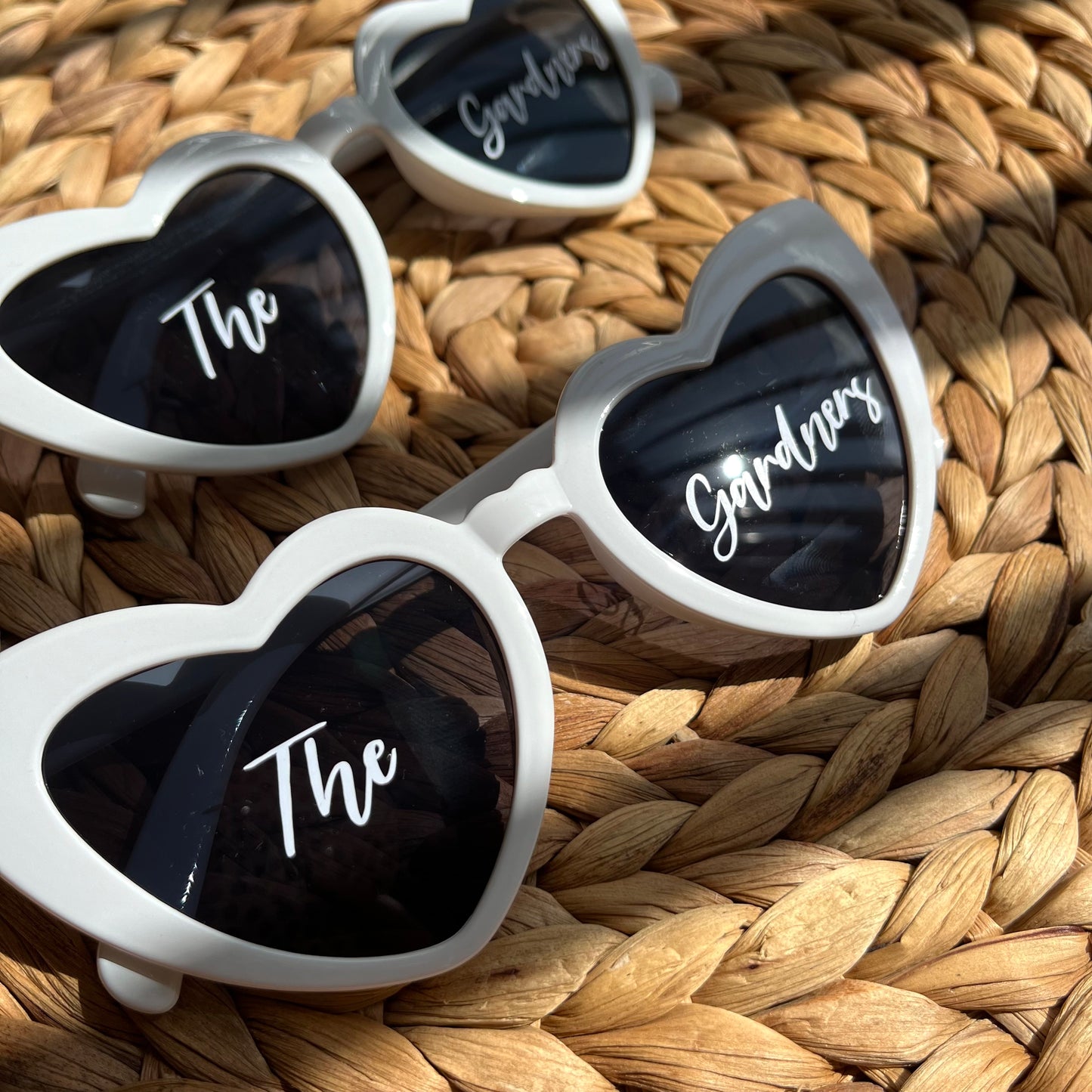 Personalised Heart Sunglasses