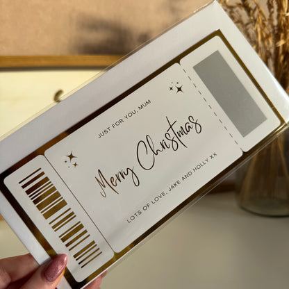 Foil Scratch Gift Voucher