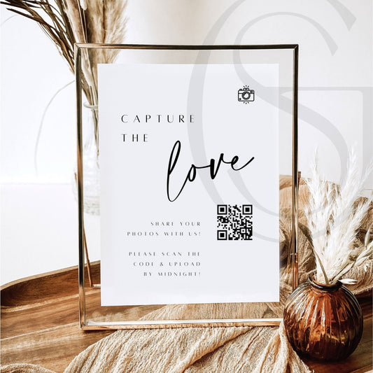 Capture the Love - Wedding Signage
