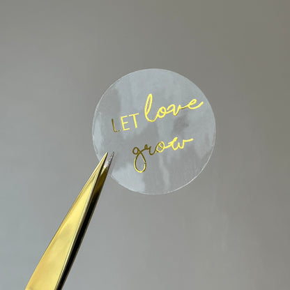 Clear Stickers | Favours