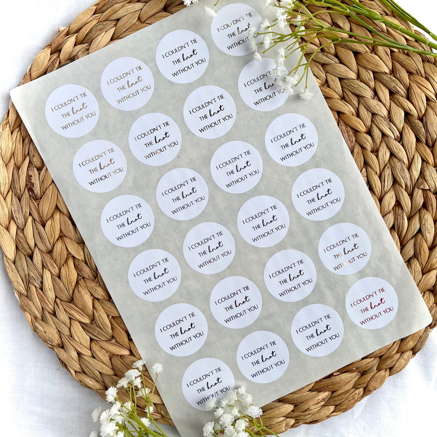 Stickers | Take a Shot We've Tied the Knot