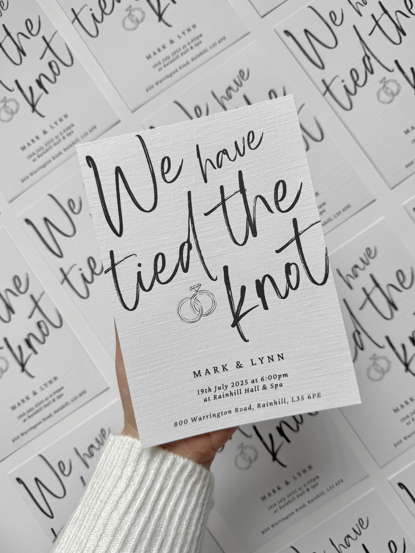 Tied The Knot Invitation
