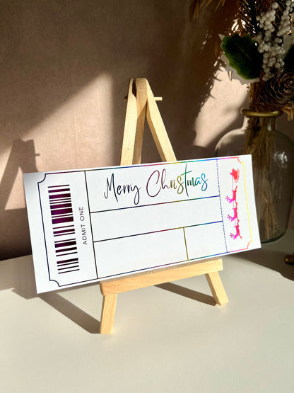 Write your own - Christmas Gift Voucher