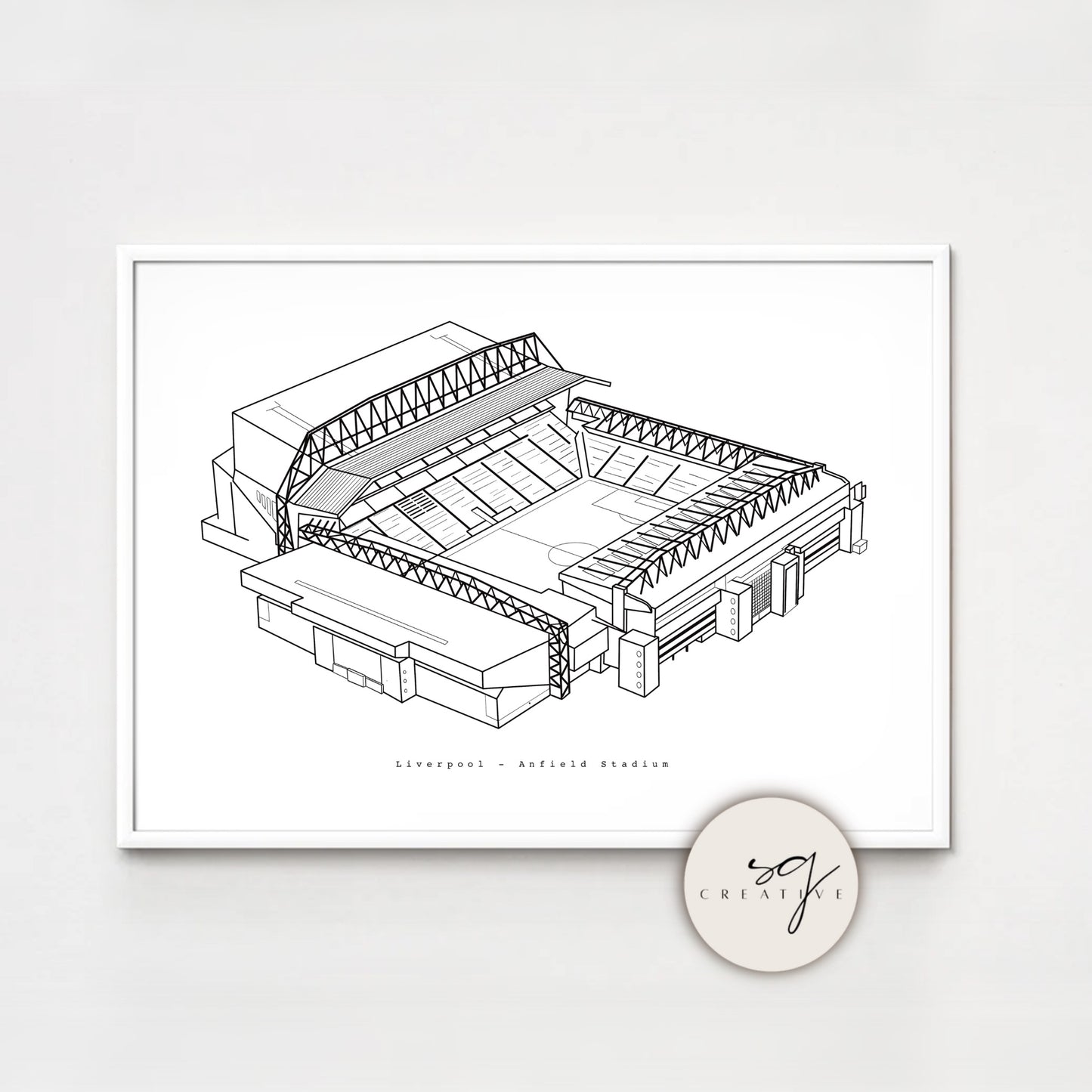 LFC Anfield Statium Print