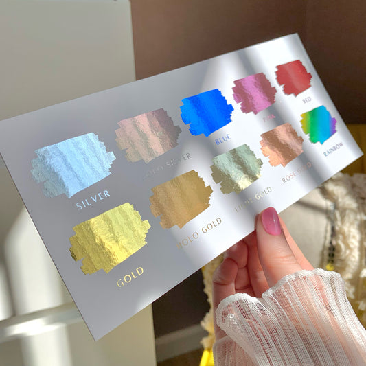 Foil Train 'Boarding Pass'
