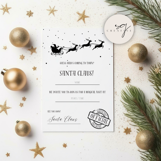 Foil Grotto Invitation