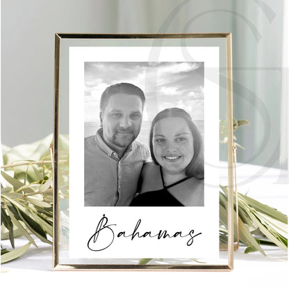 Photo Table Numbers