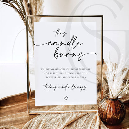 Metallic Foil Wedding Signage