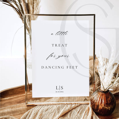 Metallic Foil Wedding Signage