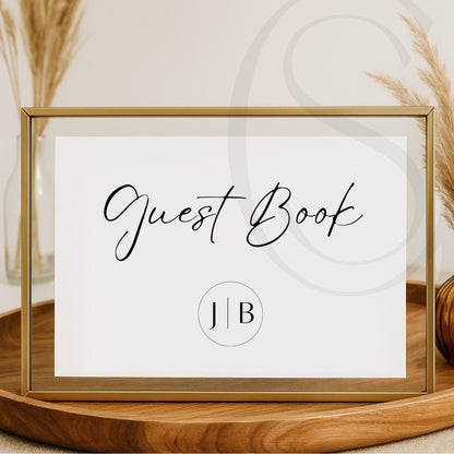 Metallic Foil Wedding Signage