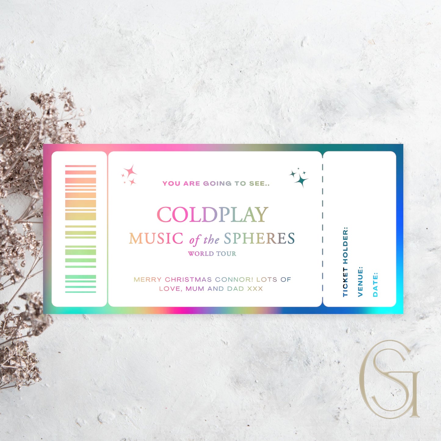 ANY Concert Gift Voucher